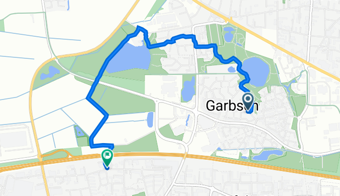 Bernsteinweg 2, Garbsen nach Bachstraße 15, Garbsen