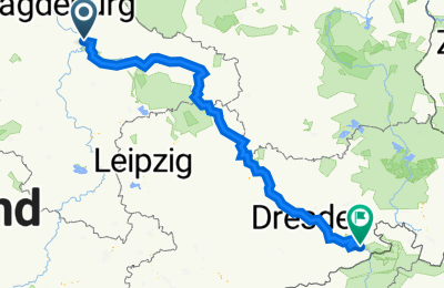 Route in der Bikemap App öffnen