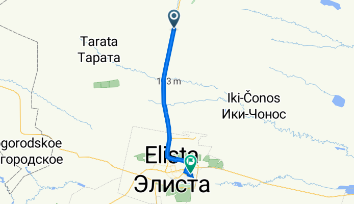 24.09.2023 день 138 Въезд в Элисту 35 км