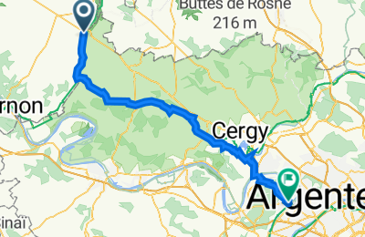 Route in der Bikemap App öffnen