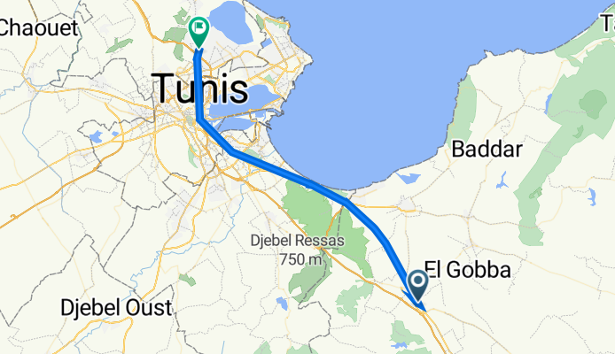 Moderate route