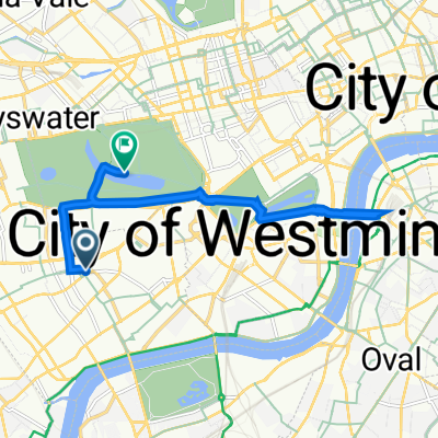 Glendower Place 13 to Serpentine Road