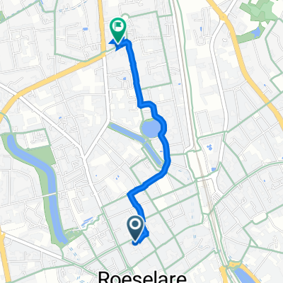 De Munt 8, Руселаре до Godshuislaan 94, Руселаре