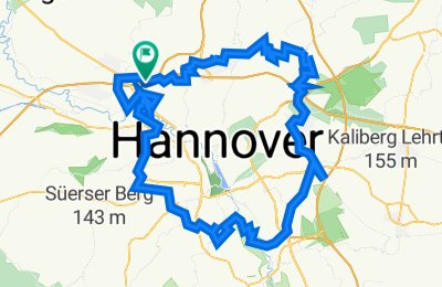 Route in der Bikemap App öffnen