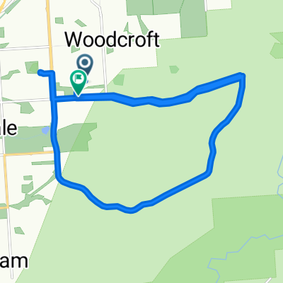 Bains &amp; coxs Hill Training (hills) Loop