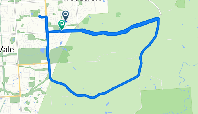 Bains &amp; coxs Hill Training (hills) Loop
