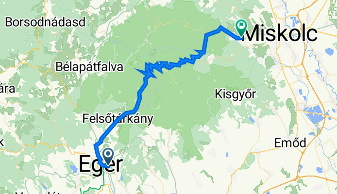 Rozália utca 24, Eger - Kiss tábornok út 54, Miskolc