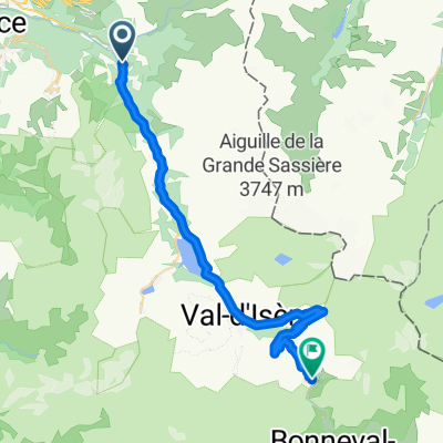 ISERAN, por Sainte Foy Tarentaise