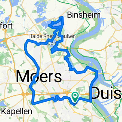 Moers: Die Halde und 4 Seen