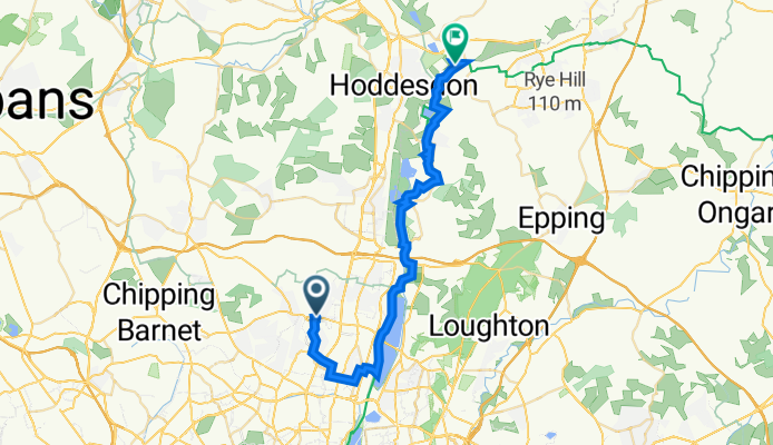 Enfield to Roydon