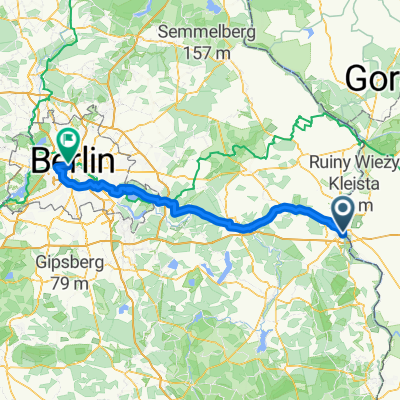 adfc Sternfahrt 2013 / 12. Route Frankfurt (Oder)