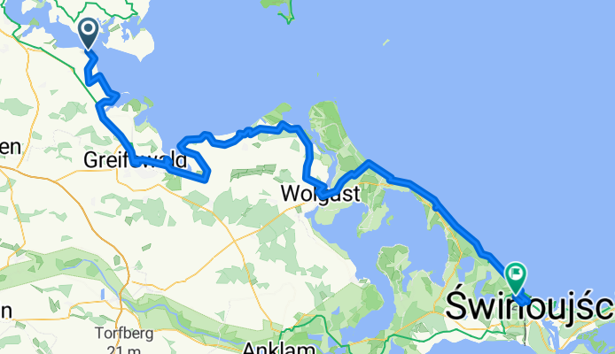 Stahlbrode – Greifswald – Lubmin – Wolgast – Ahlbeck