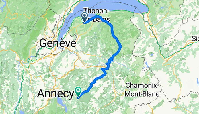 June 13th - Sciez to Thones, Colombier.