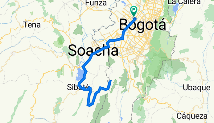 NORMANDIA - ALTO DEL ROMERAL - ALTO DE LA CABRA - LAGUNA EL CHIMBORAZO - RETORNO