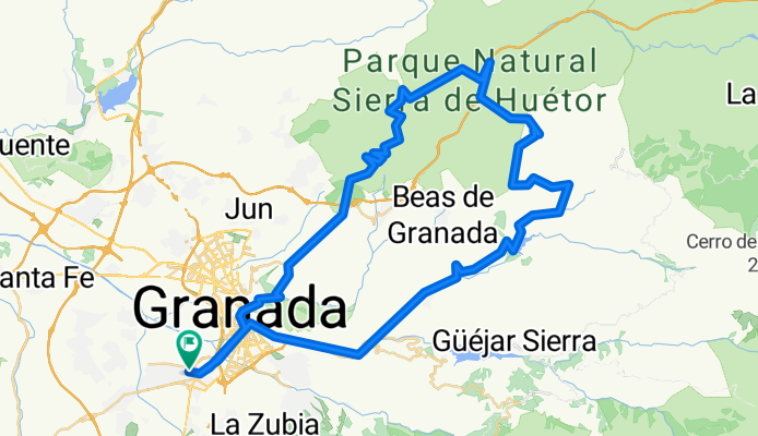 sierra huetor - aguas blancas- granada