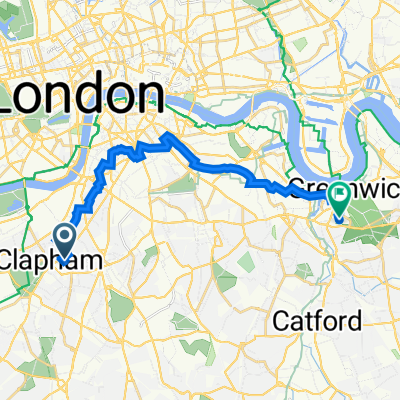 9 Tremadoc Road, London to 2 Maidenstone Hill, London