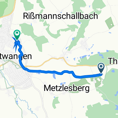 Lichtenau 26A, Feuchtwangen nach Kappenzipfel 13, Feuchtwangen