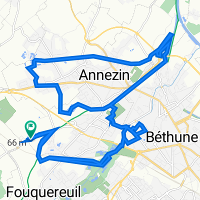 De Boulevard de la République 615, Annezin à Boulevard de la République 615, Annezin