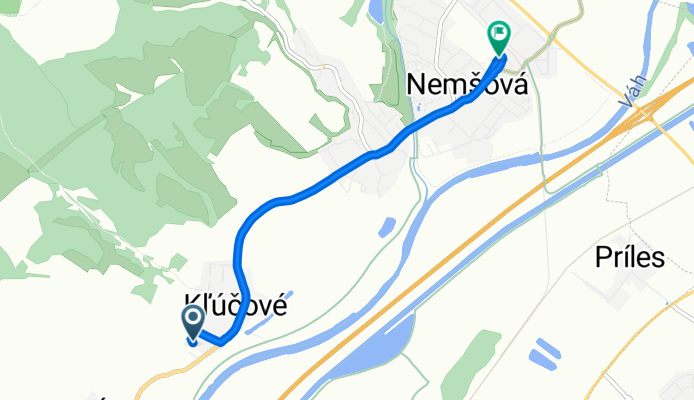 Slnečná 1354/41, Nemšová až Železničná 206/7, Nemšová
