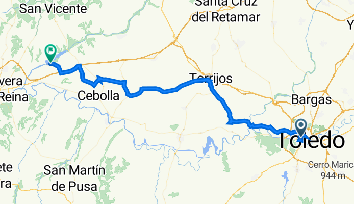 Day 2 - Toledo to Embalse Cazalegas