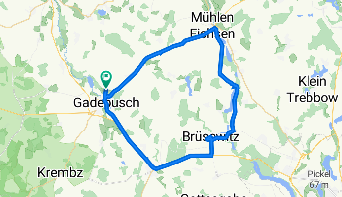 Güstow 1, Gadebusch nach Güstow 1, Gadebusch
