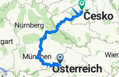 Route in der Bikemap App öffnen