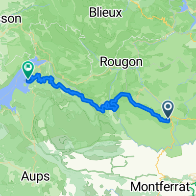 J4 Comps- Les salles (gorges du Verdon)