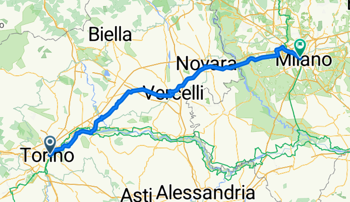 Turin to Milan