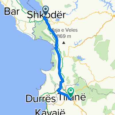 AT 17 Shkoder - Tirana