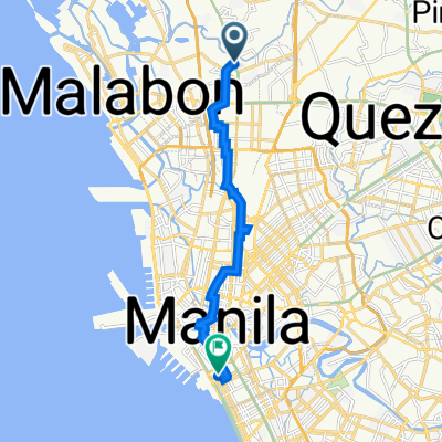 Route to Kanlungan ng Sining (Artists' Haven), Manila
