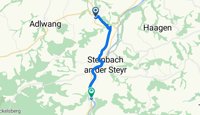 Dorfplatz 1, Waldneukirchen nach Schulstraße 26, Obergrünburg