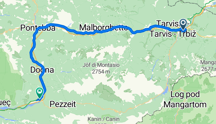 2023 - I - Tag 1 - Tarvisio - Chiusaforte