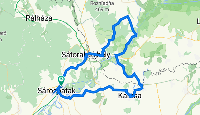 Sp-Pácin-Zemplén-Cséke-Sp