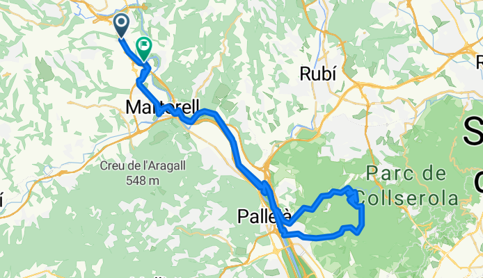 RUTA ABRERA - COLLSEROLA