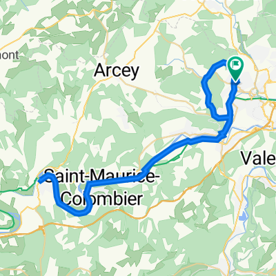 55 km plat 150 m