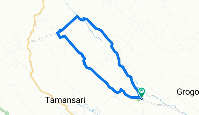 Rute Taman Suruh - Kalibendo 
