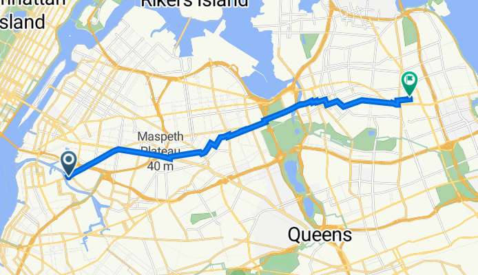 37-18 Railroad Ave, New York to 40-38 193rd St, New York