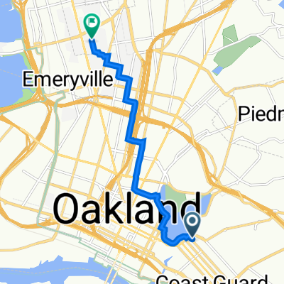 Merritt, Oakland to 5621 Gaskill St, Oakland