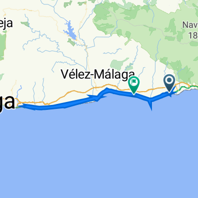 Nerha to Rincon de la Victoria return