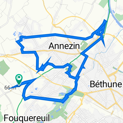 De Boulevard de la République 615, Annezin à Boulevard de la République 615, Annezin