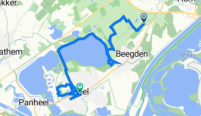 Beegderveld 19, Beegden to Rector Driessenstraat 2, Heel
