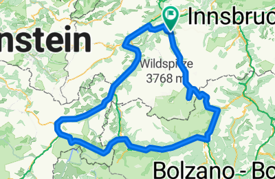 Route in der Bikemap App öffnen