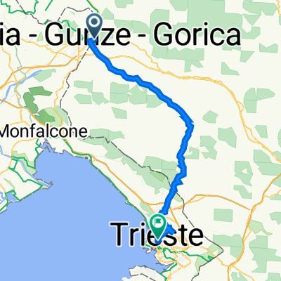 Gorizia - Trieste via Sezana