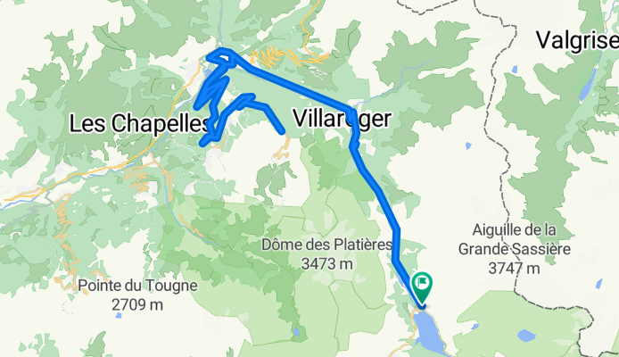 Tignes / les arcs / tignes