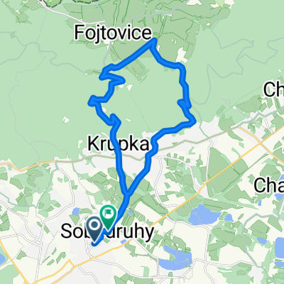 Teplice - Komárka - Kyšperk - Teplice