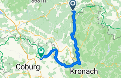 Route in der Bikemap App öffnen