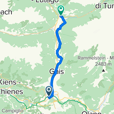 Radweg Bruneck - Sand in Taufers