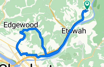 Route in der Bikemap App öffnen
