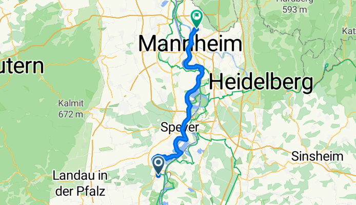 Rhein 7 Germesheim - Mannheim