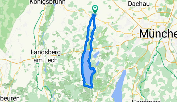 von Nannhofen rund um den Ammersee